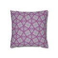 Gisele Pink Floral THROW PILLOW COVER — Decorative Throw Pillow Cover