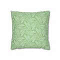 Mint Green Decorative THROW PILLOW COVER — Square Accent Pillow Cover