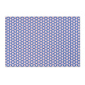 Independence Day Stars Red White and Blue Pattern Area Rug – Red, White & Blue Geometric Floor Mat