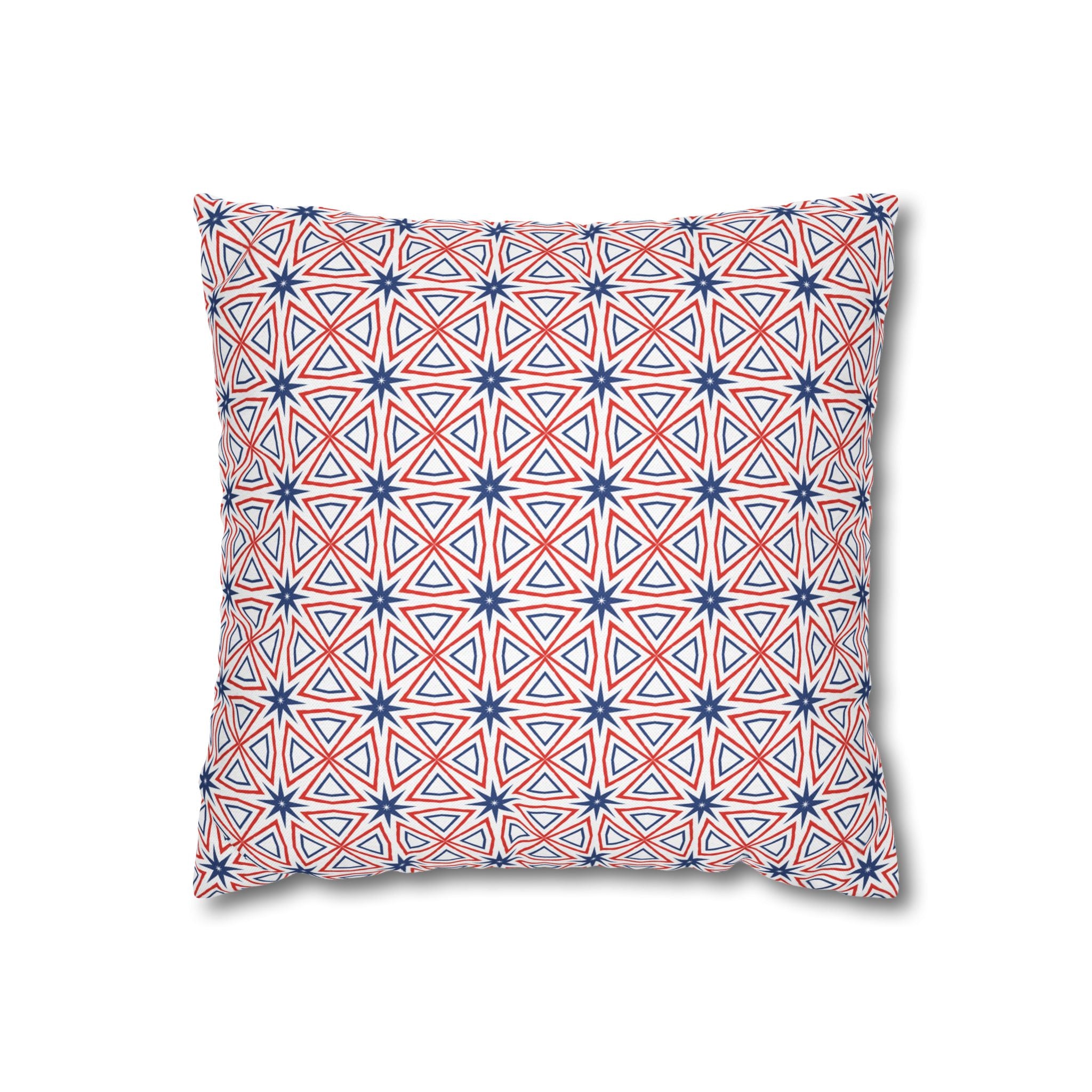 Independence Day Red White & Blue THROW PILLOW COVER