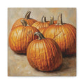 Pumpkin Still Life Canvas