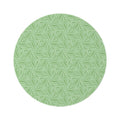 Mint Geometric Pastel Round Rug — Mint Textured Hexagon Floor Mat