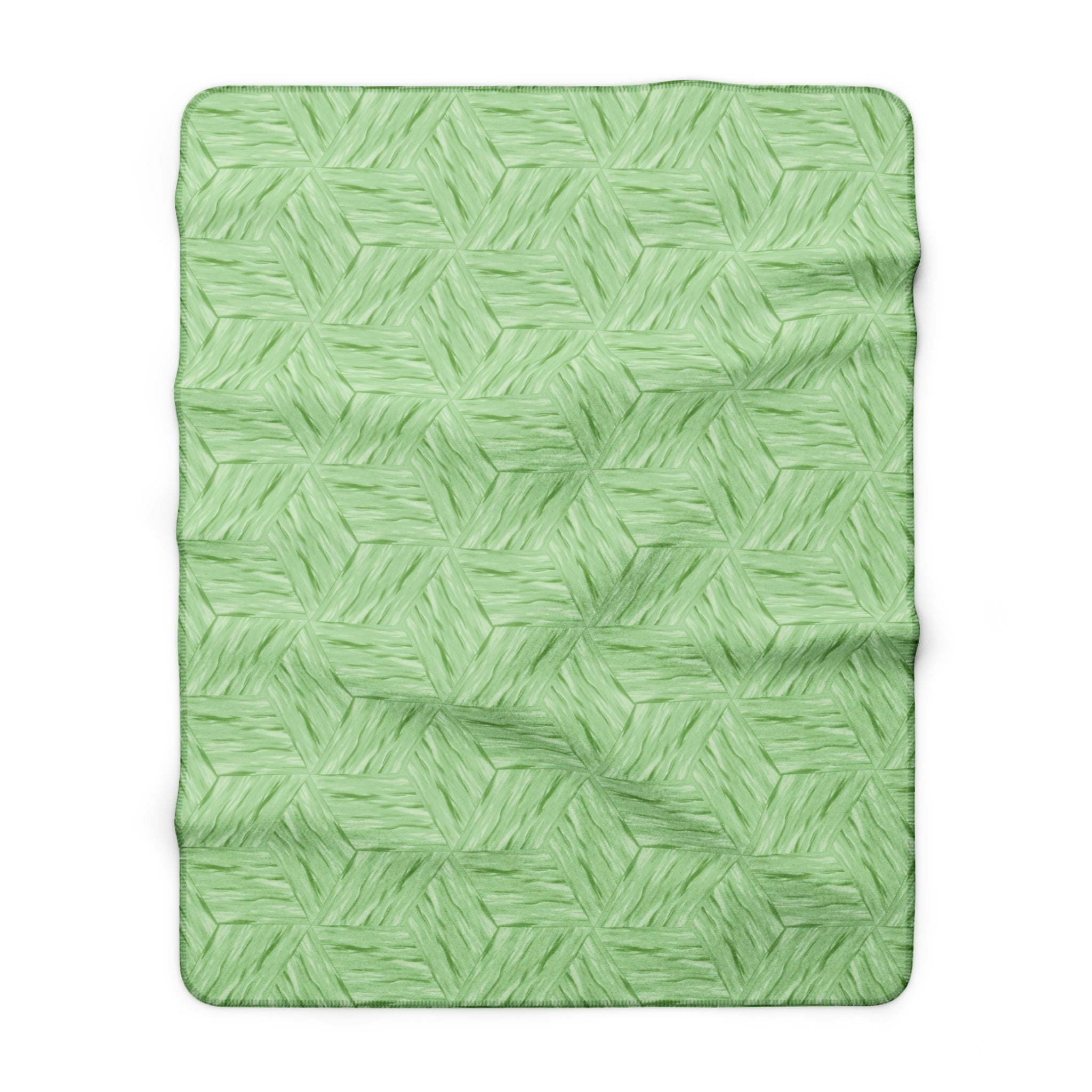 Pale Green Fleece Blanket