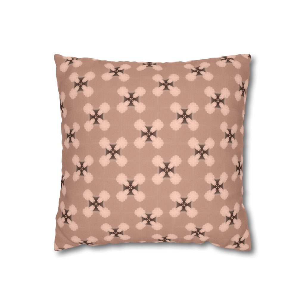 Blush Floral Pattern THROW PILLOW COVER — Decorative Throw Pillow Cover