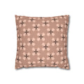 Blush Floral Pattern THROW PILLOW COVER — Decorative Throw Pillow Cover