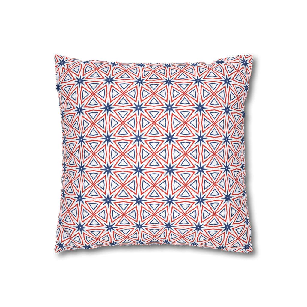 Independence Day Red White & Blue THROW PILLOW COVER