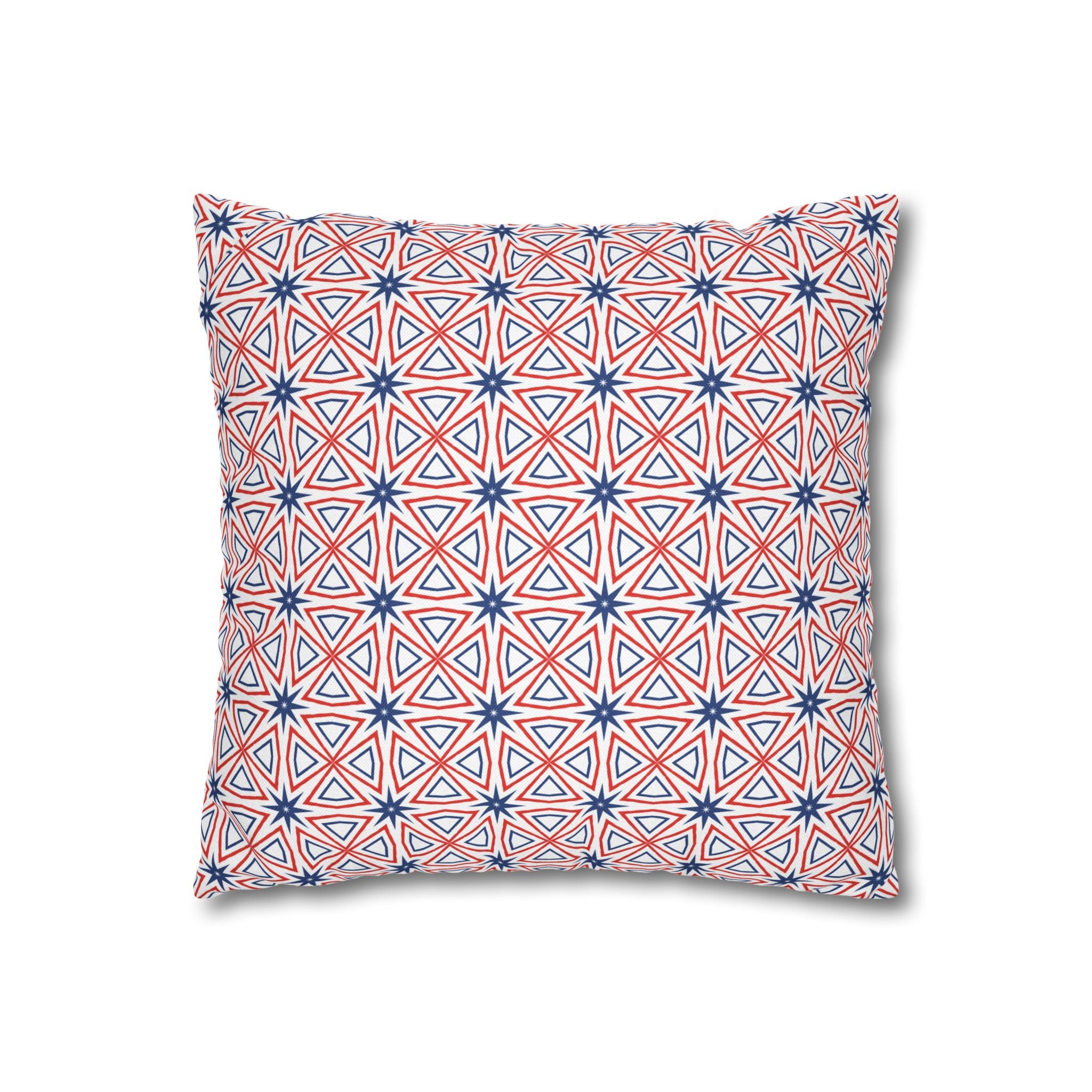 Independence Day Red White & Blue THROW PILLOW COVER
