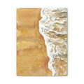 Shoreline Watercolor Canvas Print — Matte Stretched Wall Art