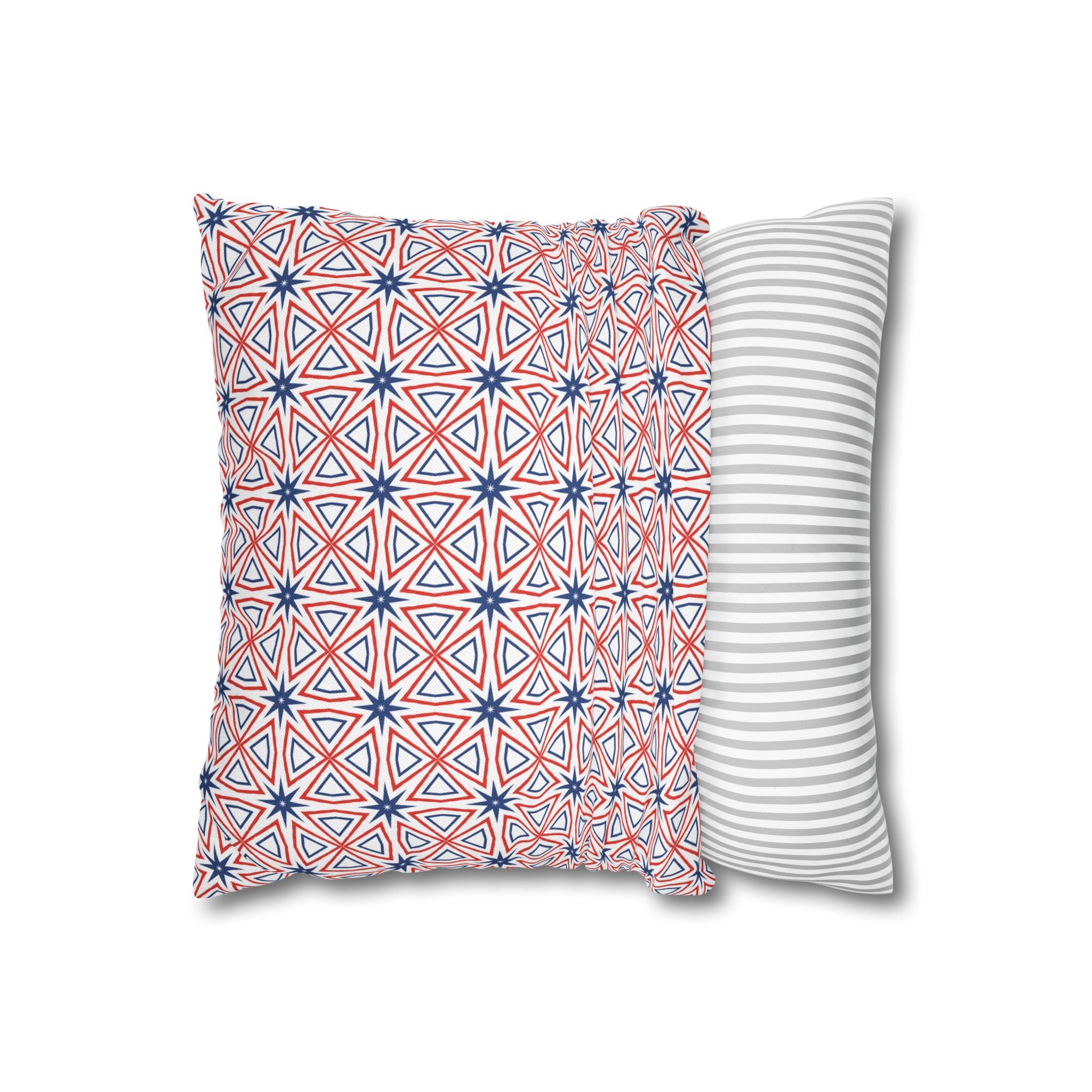 Independence Day Red White & Blue THROW PILLOW COVER