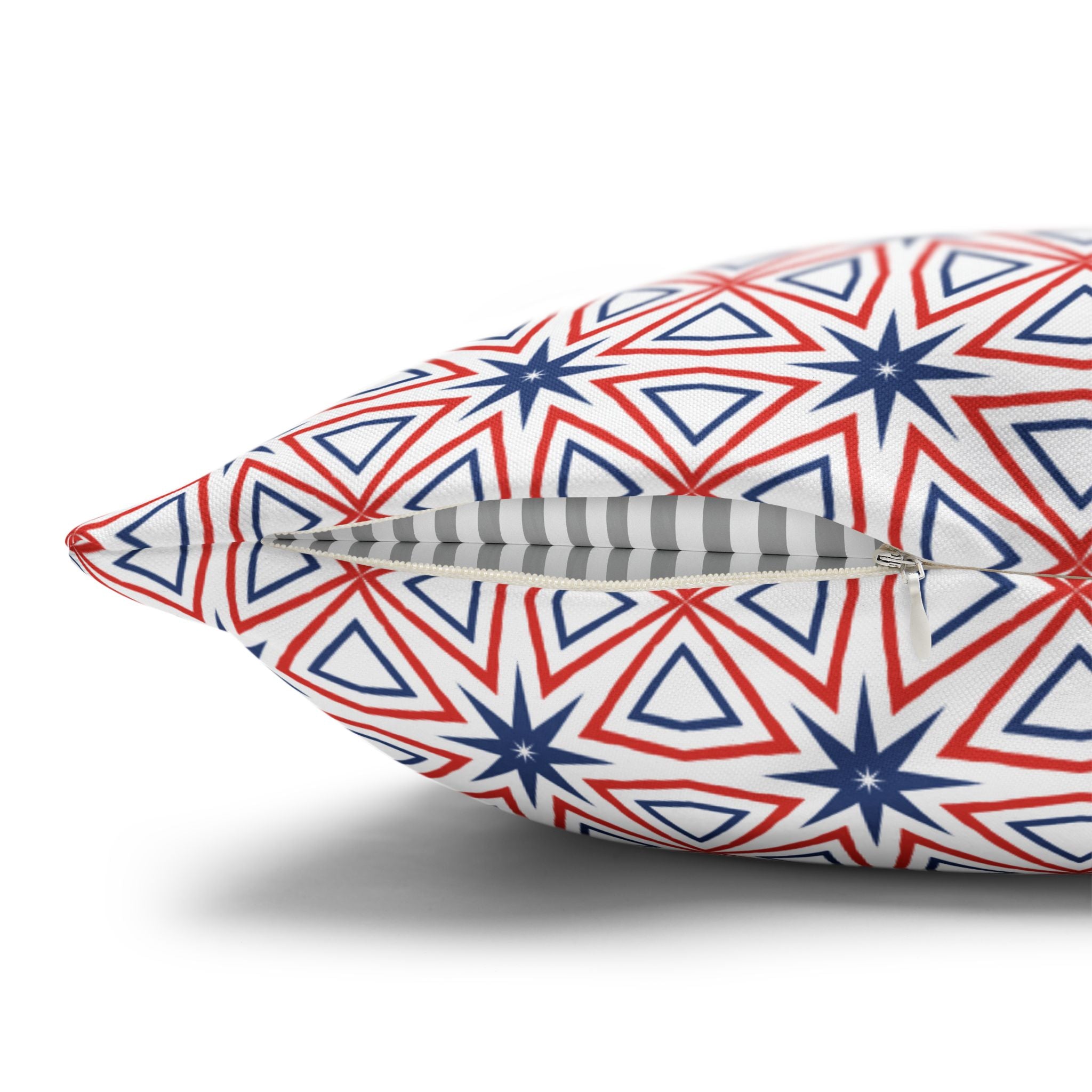 Independence Day Red White & Blue THROW PILLOW COVER