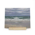 Cornwall Seascape Gallery Board with Stand — Decorative Coastal Display Plaque