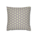 Purple & Green Floral THROW PILLOW COVER — Modern Moroccan Pattern Throw Pillow Cover